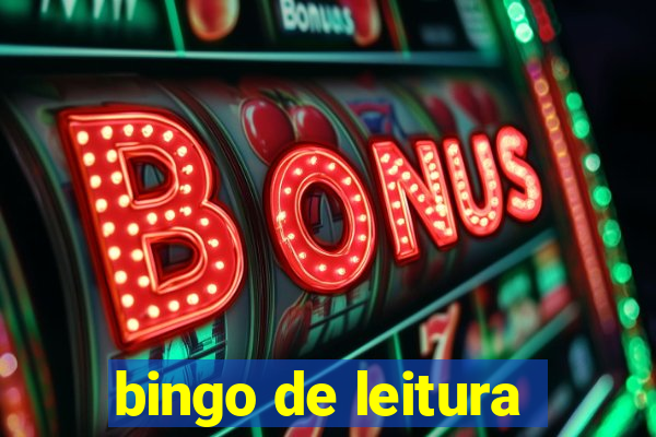 bingo de leitura